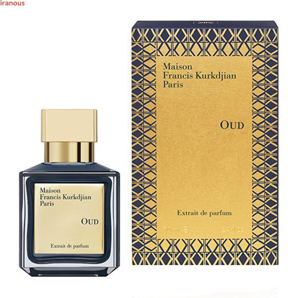 عطر زنانه مردانه میسون فرنسیس کوردجیان Oud Extrait de Parfum حجم 70 میلی لیتر