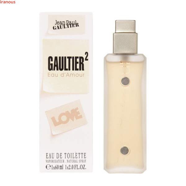 عطر زنانه و مردانه ژان پل گوتیه Gaultier 2 Eau d'Amour حجم 60 میلی لیتر