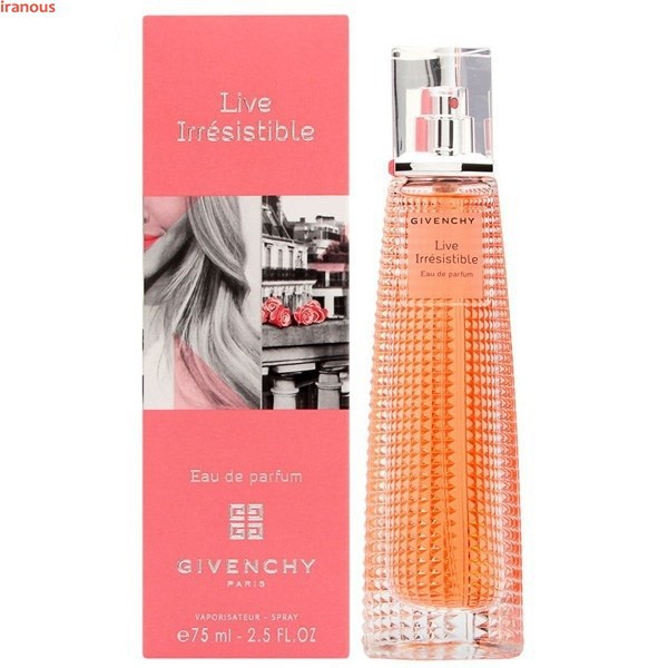 عطر زنانه ژیوانشی مدل Live Irresistible Eau De Parfum