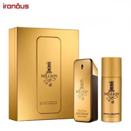 ست مردانه پاکورابان مدل 1Million Eau De Toilette