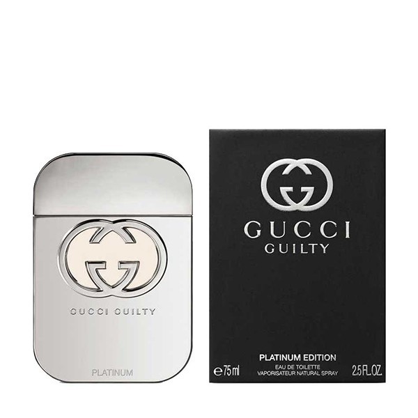 ادو تویلت گوچی Gucci Guilty Platinum حجم 75 میلی لیتر