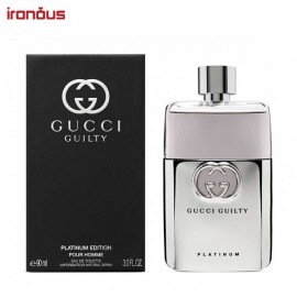 ادو تویلت گوچی Gucci Guilty Pour Homme Platinum حجم 90 میلی لیتر