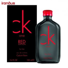 عطر مردانه کلوین کلاین مدل CK One Red Edition For Him Eau De Toilette