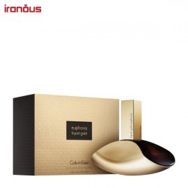 عطر زنانه کلوین کلاین مدل Liquid Gold Euphoria Eau De Parfum