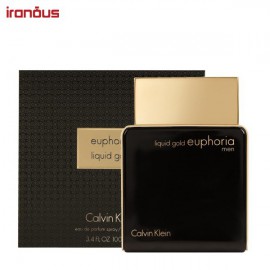 ادو پرفیوم کلوین کلاین Liquid Gold Euphoria Men حجم 100 میلی لیتر
