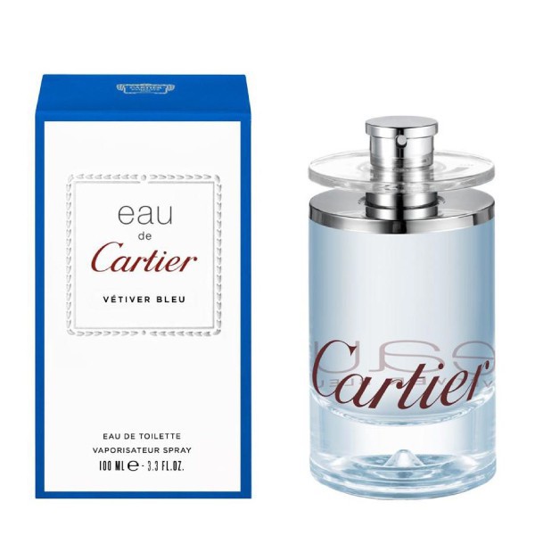 عطر کارتیه مدل Eau de Cartier Vetiver Bleu EDT