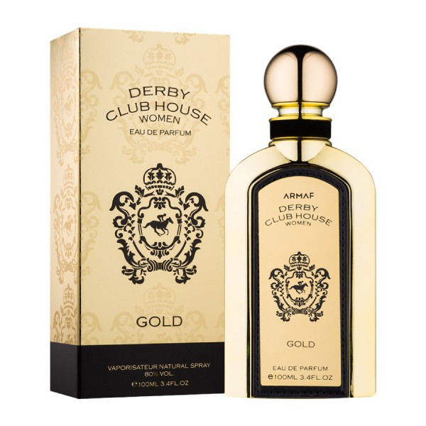 عطر زنانه آرماف مدل Derby Club House Gold Eau De Parfum
