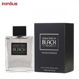 ادو تویلت آنتونیو باندراس Seduction In Black حجم 200 میلی لیتر