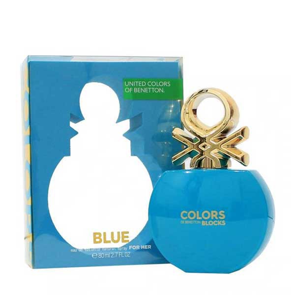 ادو تویلت بنتون Colors De Benetton Blocks Blue حجم 80 میلی لیتر