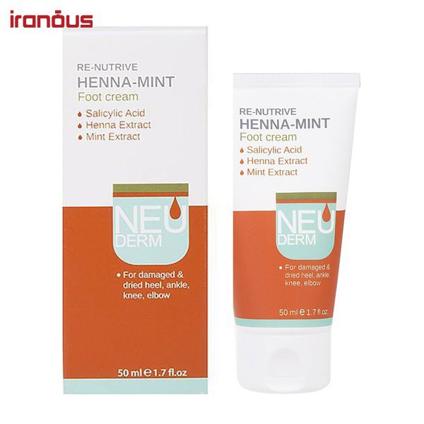 کرم ترک پا نئودرم Henna-Mint