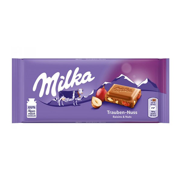 شکلات میلکا Raisin Nuts