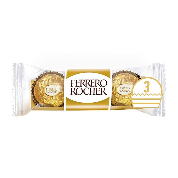 شکلات فررو روشه Ferrero Rocher 3 عددی