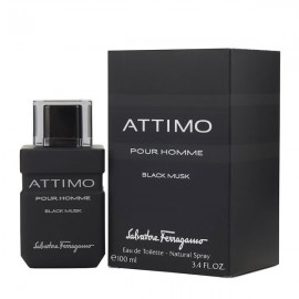 ادو تویلت فراگامو Attimo Black Musk Pour Homme