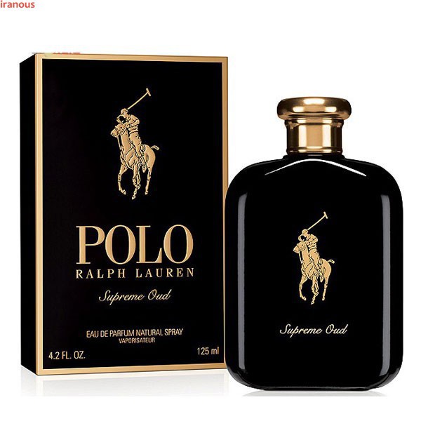 عطر مردانه رالف لارن مدل Polo Supreme Oud Eau De Parfum
