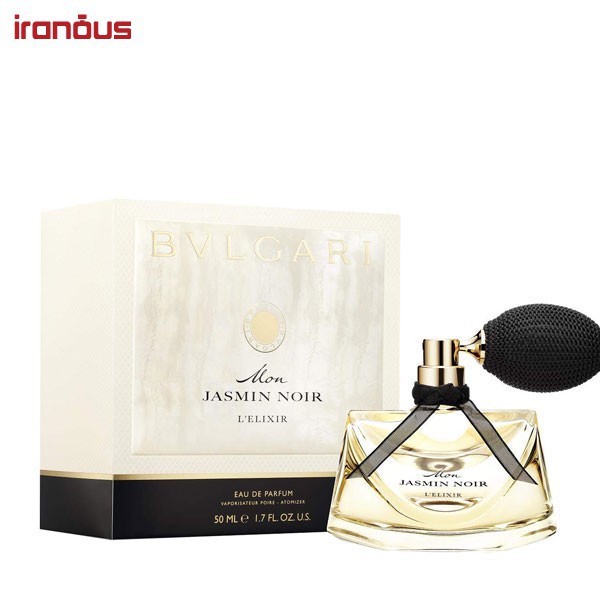 عطر زنانه بولگاري مدل Mon Jasmin Noir Lelixir Eau De Parfum