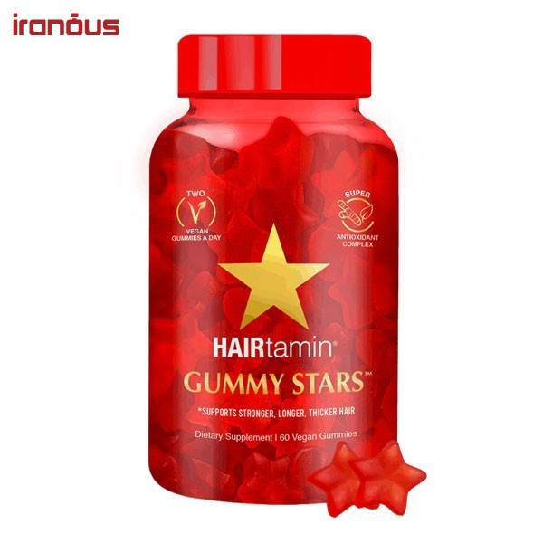 پاستیل تقویت مو هیرتامین Gummy Stars