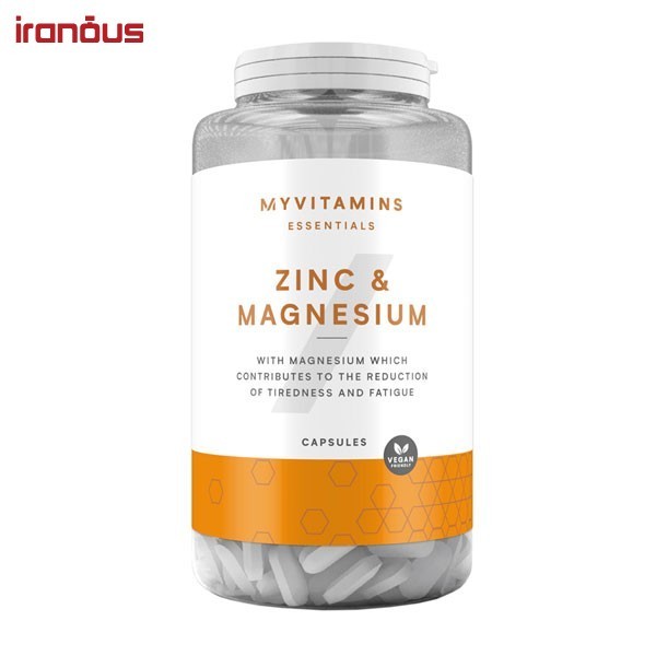 قرص مکمل مای ویتامینز Zinc & Magnesium