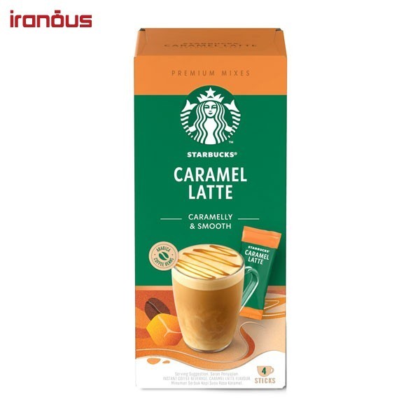 پودر قهوه فوری استارباکس Caramel Latte