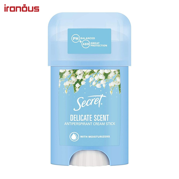 کرم استیک ضد تعریق زنانه سکرت Delicate Scent