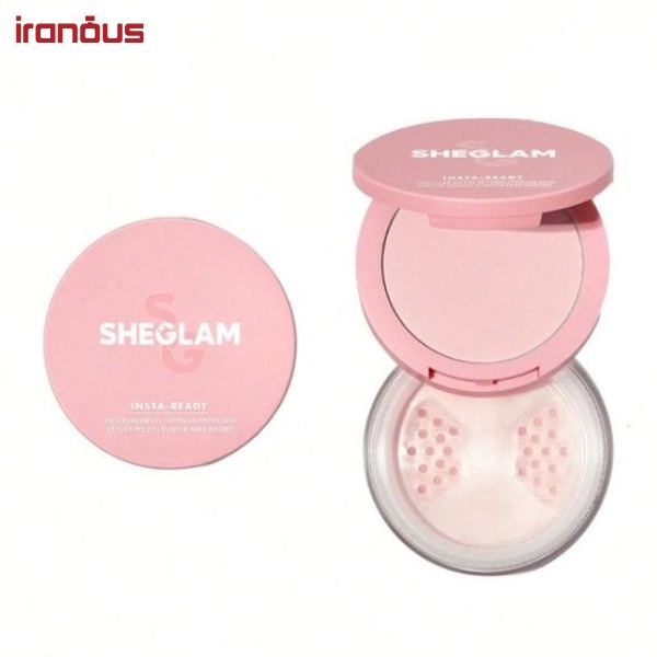 پودر تثبیت کننده آرایش دو منظوره شیگلم بی رنگ