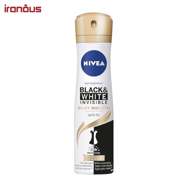 اسپری بدن نیوآ Black & White Silky Smooth