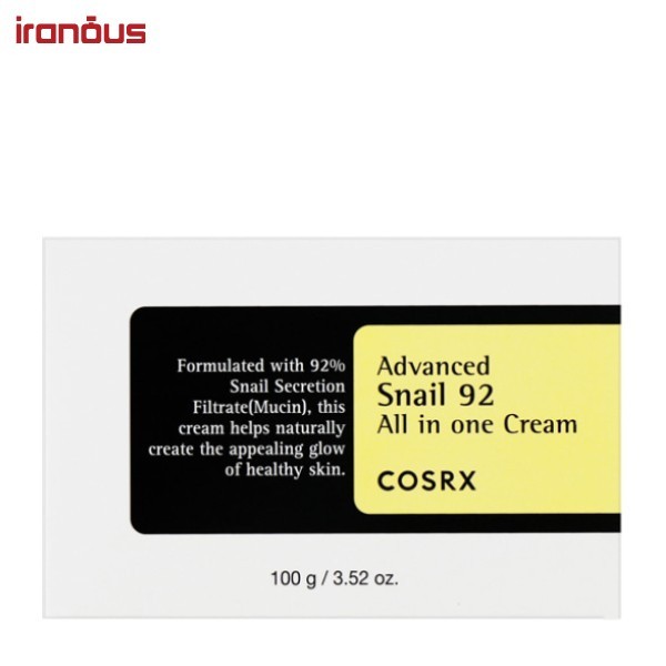 کرم کوزارکس Advanced Snail 92