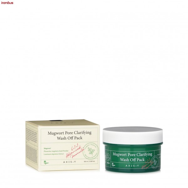 ماسک صورت پاک کننده منافذ اکسیس وای Mugwort