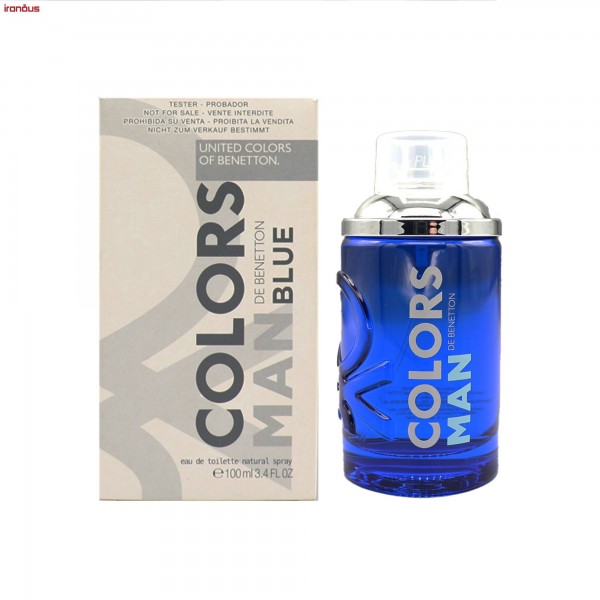 ادو تویلت بنتون Colors Man Blue حجم 100 میلی لیتر