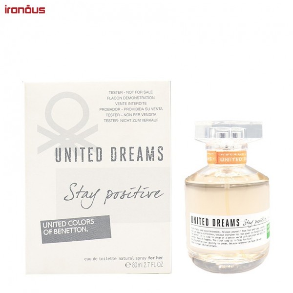عطر بنتون مدل United Dreams Stay Positive EDT