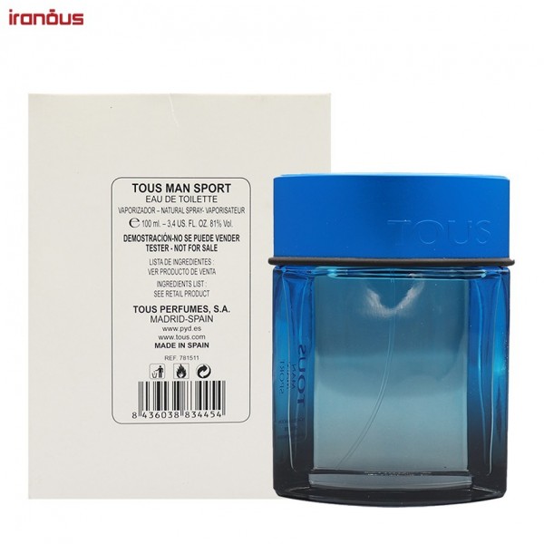 عطر مردانه توس مدل Man Sports Eau De Toilette