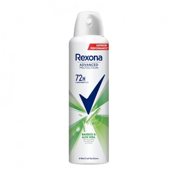 اسپری ضد تعریق رکسونا Advanced Protection Bamboo & Aloe Vera