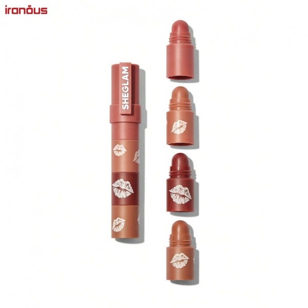 رژ لب 4 عددی شیگلم Mega brown