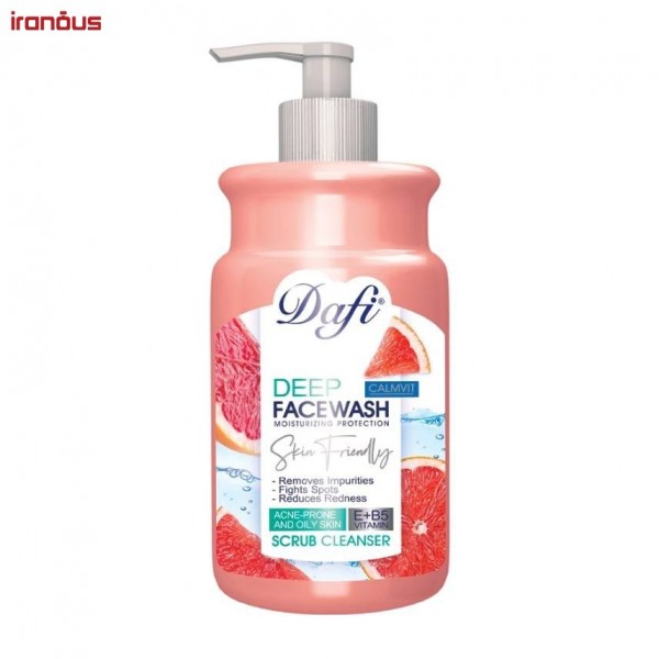 ژل شست و شو صورت دافی Scrab Cleanser