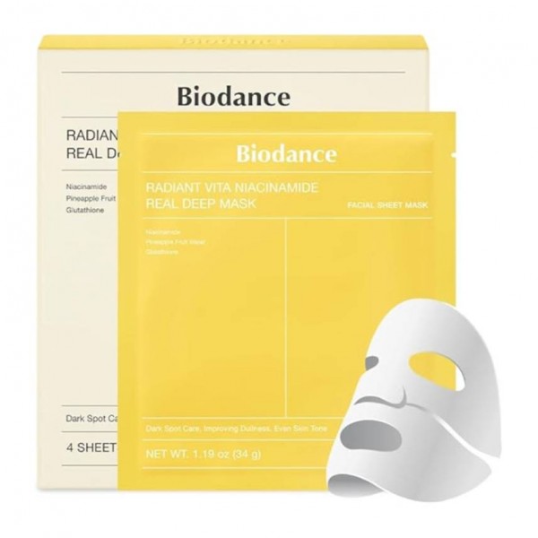 ماسک صورت بایودنس Radiant Vita Niacinamide