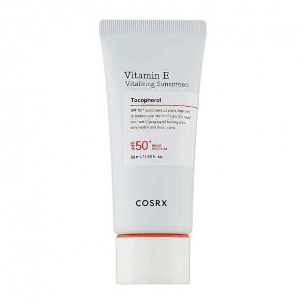 کرم ضد آفتاب بدون رنگ کوزارکس Vitamin E SPF50