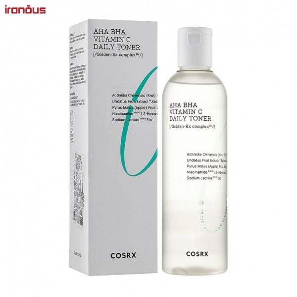تونر روزانه کوزارکس AHA/BHA Vitamin C