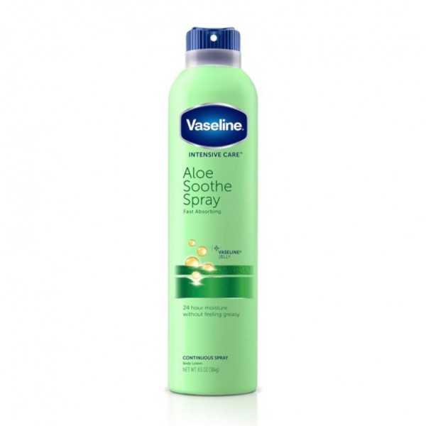 اسپری مرطوب کننده بدن وازلین Aloe Soothe