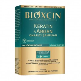 شامپو ترمیم کننده مو بیوکسین Keratin & Argan