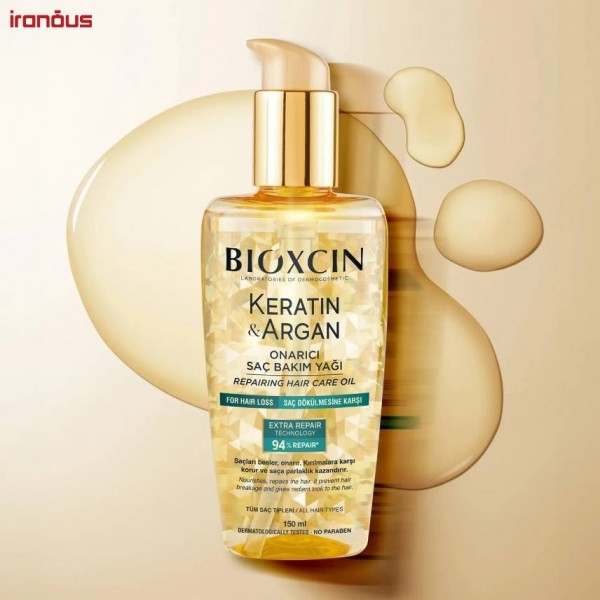 روغن ترمیم کننده مو بیوکسین Keratin & Argan