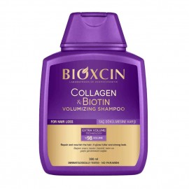 شامپو حجم دهنده بیوکسین Collagen & Biotin