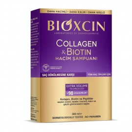 شامپو حجم دهنده بیوکسین Collagen & Biotin