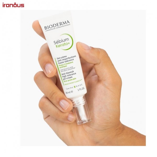 کرم ژل ضد لک بایودرما +Sebium Kerato