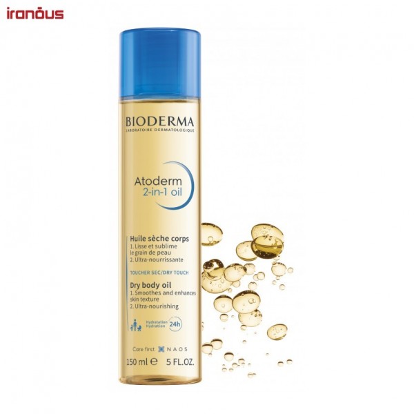 روغن بدن بایودرما Atoderm 2in1