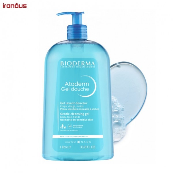 ژل شست و شوی بدن بایودرما Atoderm