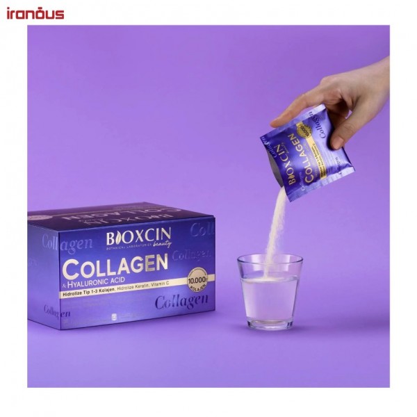 پودر مکمل غذایی بیوکسین Collagen & Hyaluronic Acid