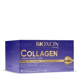 پودر مکمل غذایی بیوکسین Collagen & Hyaluronic Acid