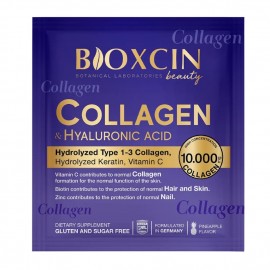 پودر مکمل غذایی بیوکسین Collagen & Hyaluronic Acid