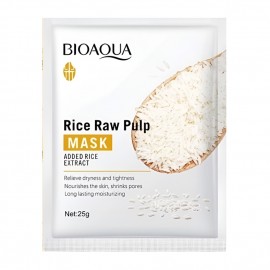 ماسک ورقه ای صورت بیوآکوا Rice Raw Pulp