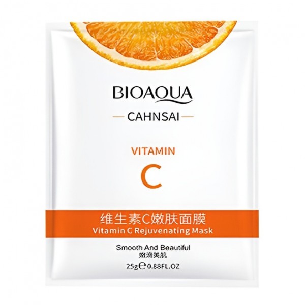 ماسک ورقه ای صورت بیوآکوا Vitamin C