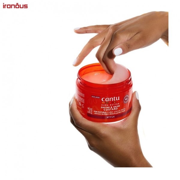 کاسترد حالت دهنده و براق کننده مو کنتو Shea Butter
